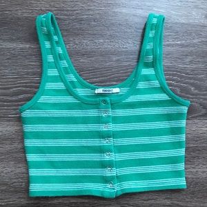 Cute copped tank top